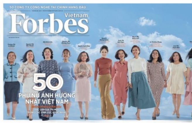 Forbes Vietnam’s list of 50 most influential women revealed