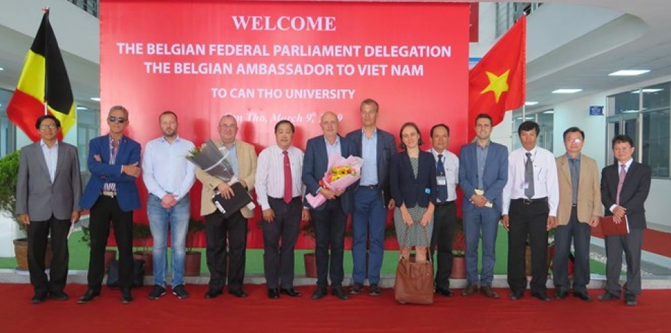 belgium wishes to cooperate with can tho university