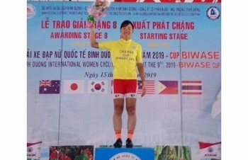 Japanese cyclist wins int’l women’s cycling tournament