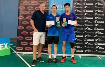 Vietnamese player wins badminton tournament in New Zealand