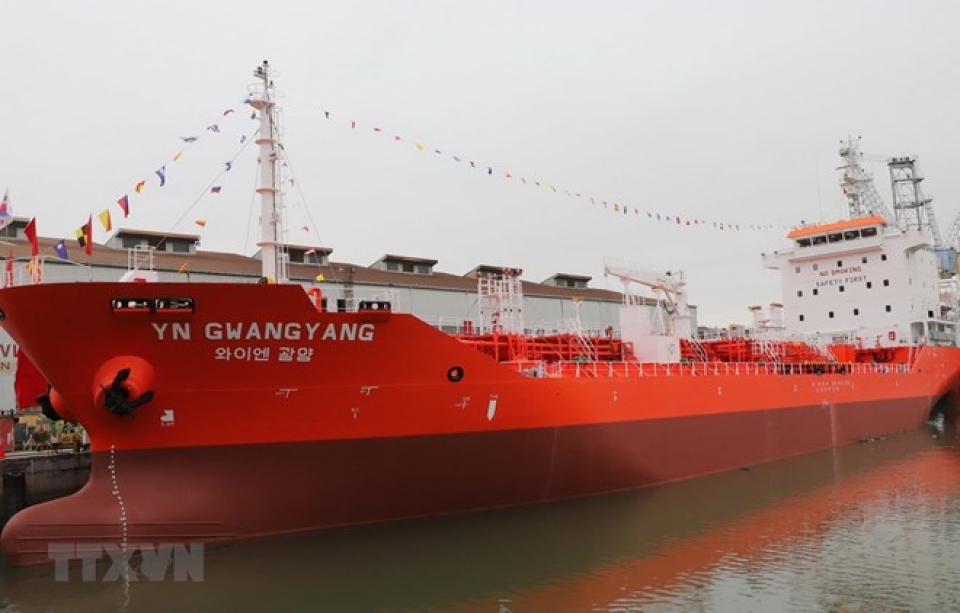 6500 tonne oil tanker delivered to rok