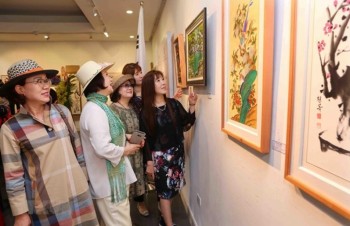 First Vietnam-RoK int’l fine arts exhibition held