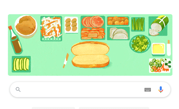 Google Doodles honours Vietnam’s “Banh mi” for the first time