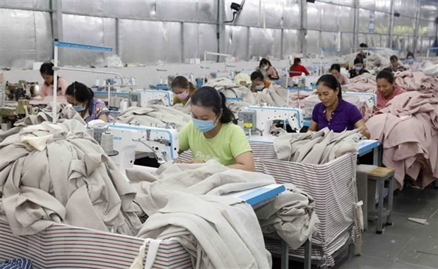 A garment factory in Thoi Lai township of Can Tho city. (Photo: VNA)