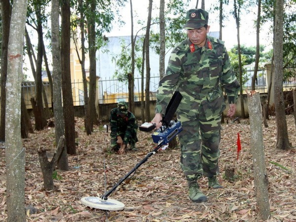 foreign funded projects help quang tri deal with unexploded ordnance