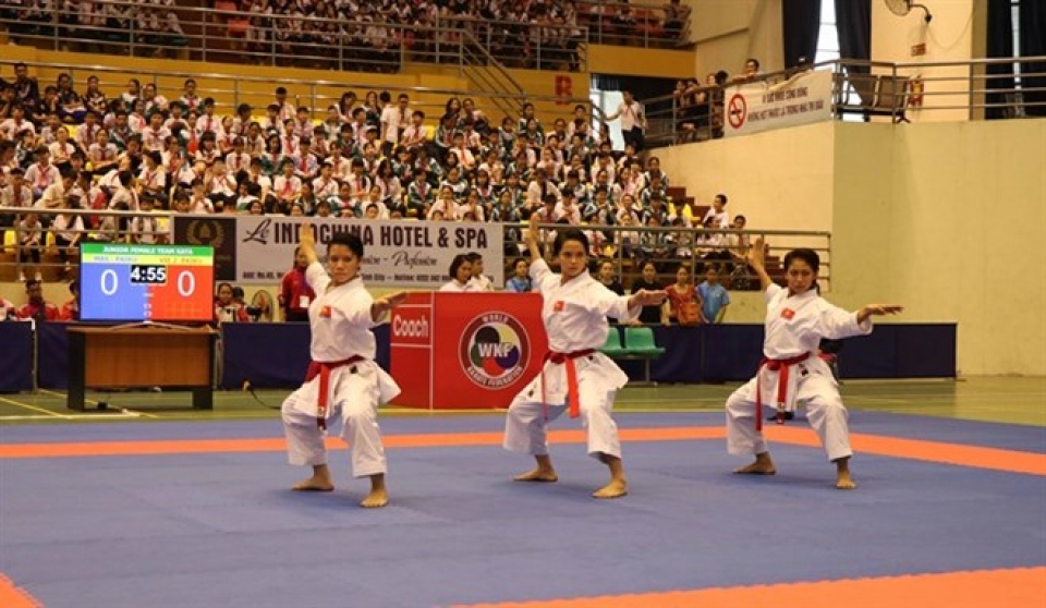 vietnam wins 29 golds at regional karate tourney