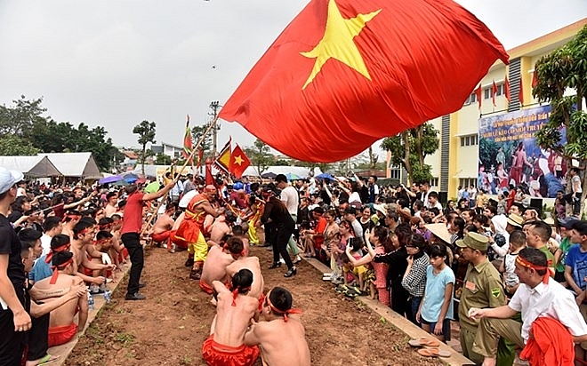 vietnams tug of war games ritual receive unescos certificate