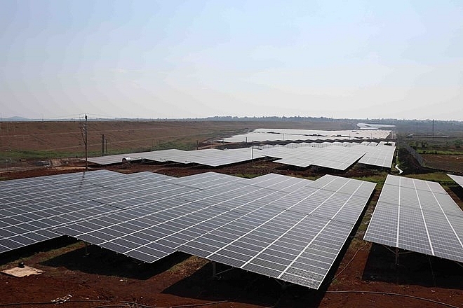 third solar power plant in dak lak inaugurated