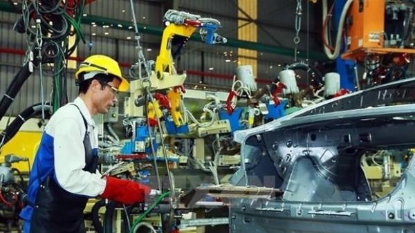 Manufacturing, processing maintains strong growth in Q1