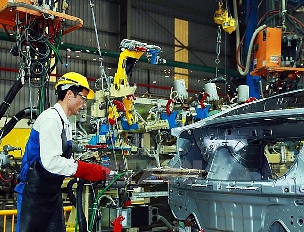 Manufacturing, processing maintains strong growth in Q1
