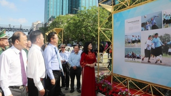 Photo exhibition marks 46th anniversary of National Reunification Day