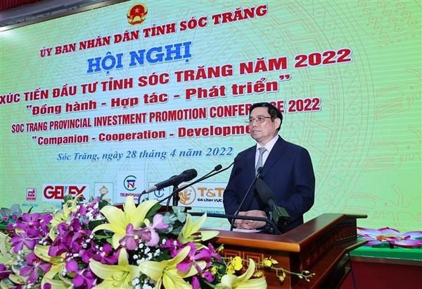 PM attends Soc Trang investment promotion conference