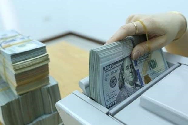 The State Bank of Vietnam sets the daily reference exchange rate for the US dollar at 23,140 VND/USD on April 28, up 5 VND from the previous day. (Photo: VNA)