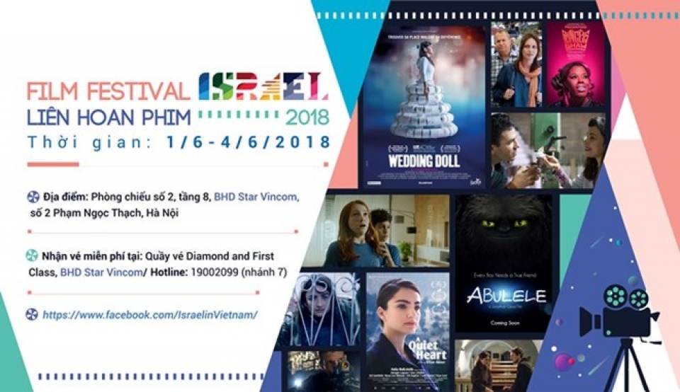 israel film festival to take place in ha noi