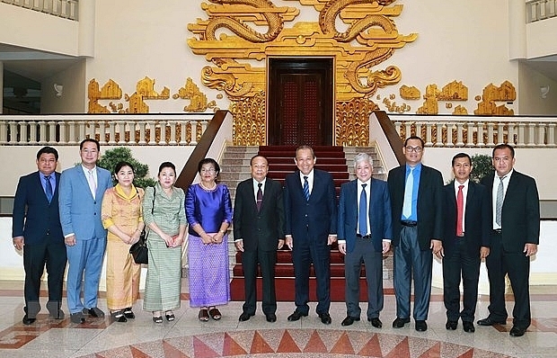 Deputy PM receives Cambodian religion minister