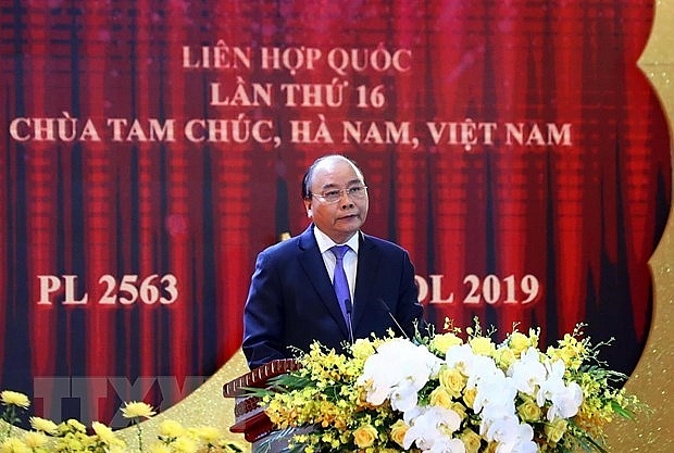 un day of vesak 2019 solemnly opens in ha nam province