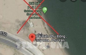 Google Maps removes wrongful information about beach in Vietnam’s Phu Yen province