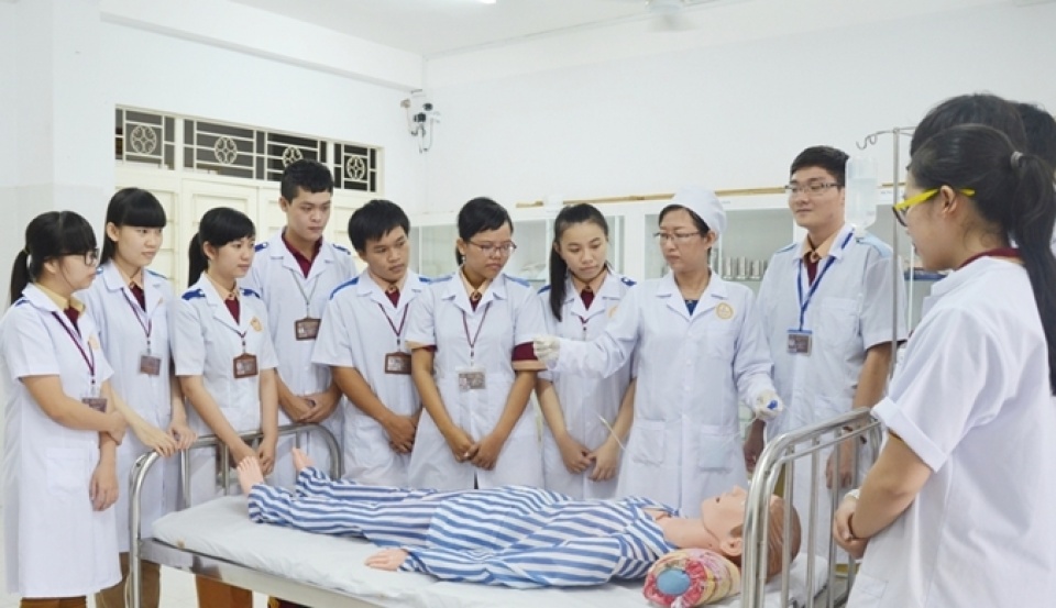 japan helps vietnam in nurse training