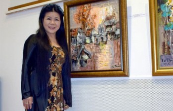 Paintings on Vietnam’s beauty exhibited in Romania