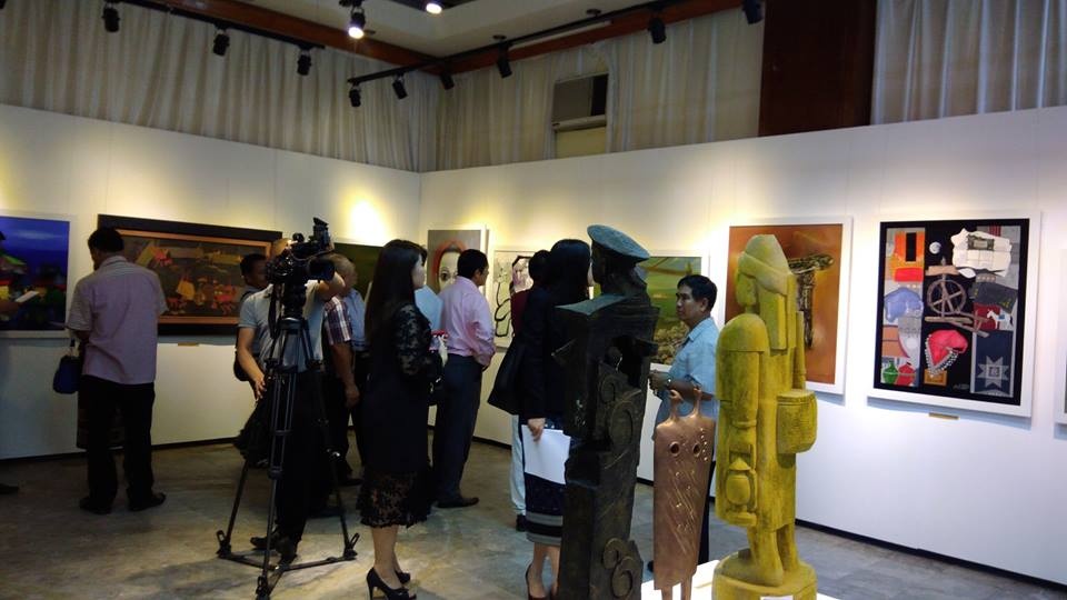 fine art exhibition marks viet nam laos diplomatic ties