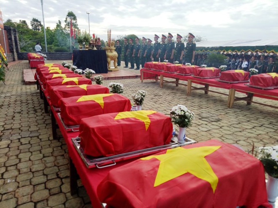 more martyrs remains repatriated from cambodia in dry season