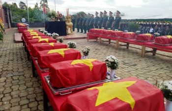 More martyrs’ remains repatriated from Cambodia in dry season