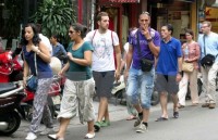 vietnam records surge in foreign tourists