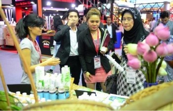 Vietnamese booth attracts visitors at Thaifex