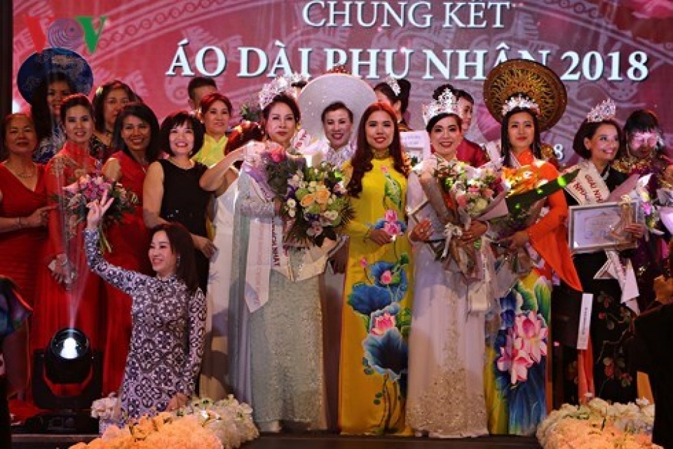 winners of mrs ao dai vietnam europe 2018 announced