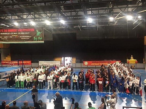 first vietnamese martial arts world cup held in french city