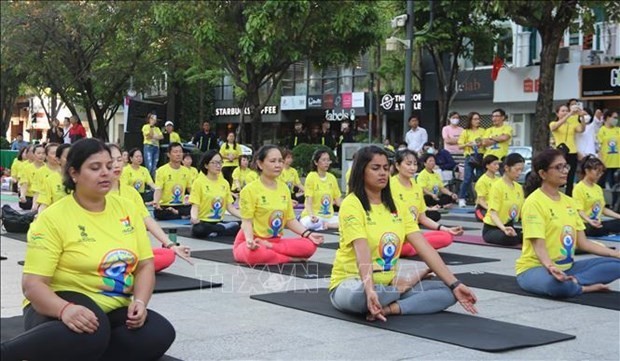 International Day of Yoga 2022 celebrated in localities