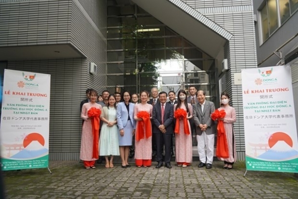 Da Nang university inaugurates office in Japan