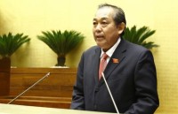 deputy prime minister truong hoa binh on rok visit