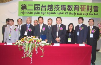 Vietnam, Taiwan cooperate in vocational training