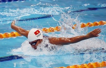 Vietnam top Southeast Asia swimming event