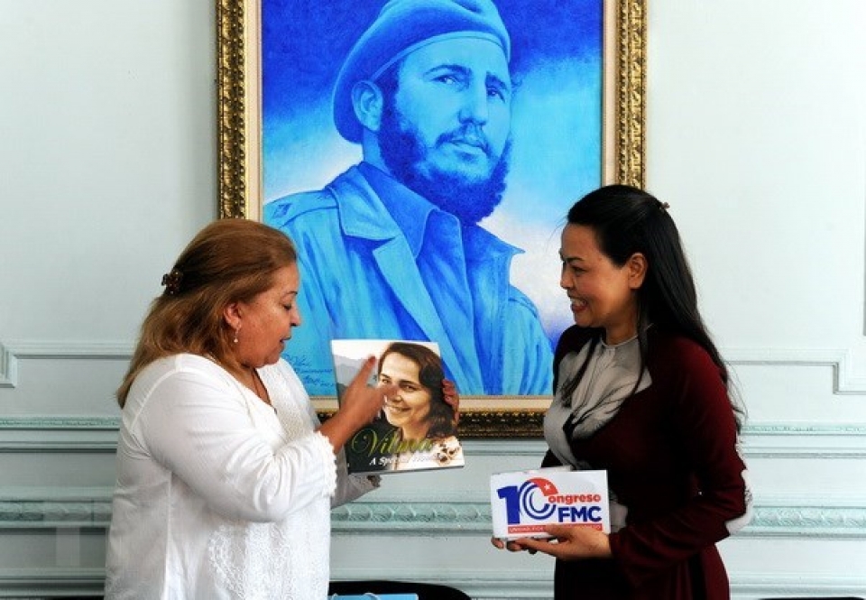 vietnamese cuban women vow to tighten bilateral friendship
