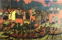 vietnamese style lacquer paintings auctioned at sothebys hong kong