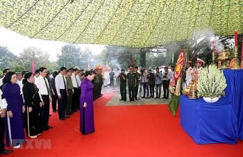 Tay Ninh ceremony lays martyrs’ remains from Cambodia to rest