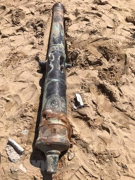Old cannon found in Da Nang originates from Netherlands: scientists old cannon found in da nang originates from netherlands scientists