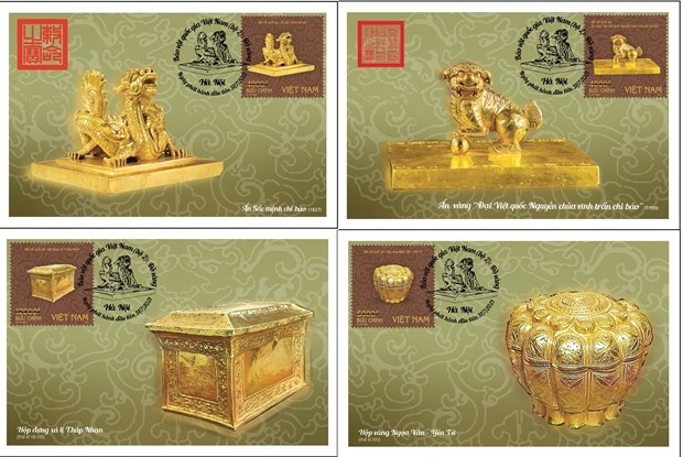 Buddhist symbols, golden seals to feature on new stamp issue