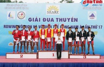 Vietnam won ASEAN Rowing Championships