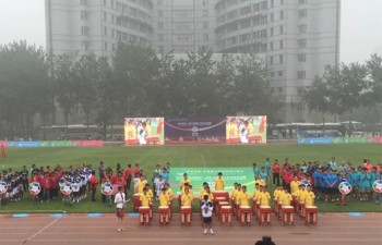 China-ASEAN youth football friendly opens in China