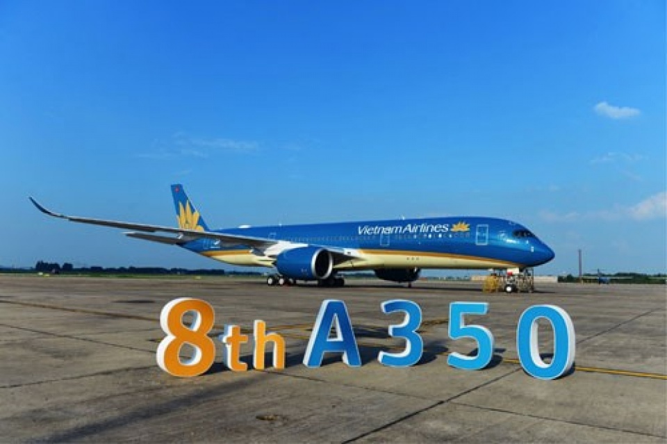 vietnam airlines receives eighth airbus a350