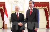 party state leaders receive indonesian upper house speaker