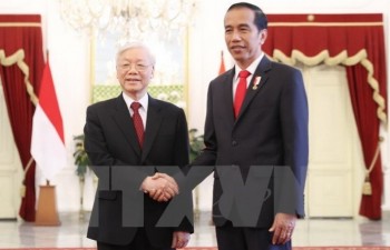 Party leader thanks Indonesian President