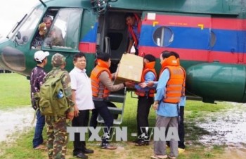 Defence ministry supports Laos to recover from dam collapse