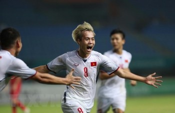 Vietnam beats Syria 1-0, entering ASIAD semifinals for first time