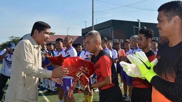 Cambodia friendly football tournament to boost relations