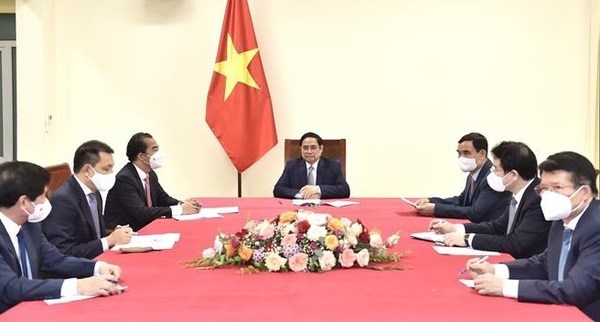 Vietnamese, Belgian PMs discuss measures to strengthen bilateral ties