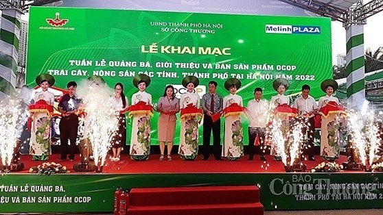Week of OCOP products begins in Hanoi